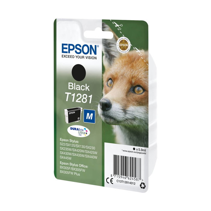 Epson T1281 Cartouche d'encre Noire