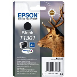 Epson T1301 Cartouche d'encre Noir XL (C13T13014012) de haute capacité