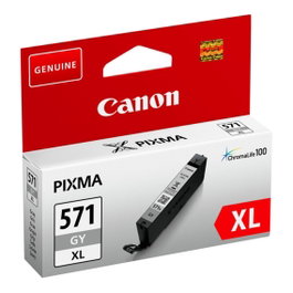Canon CLI-571GY XL Gris Cartouche d'encre haute capacité