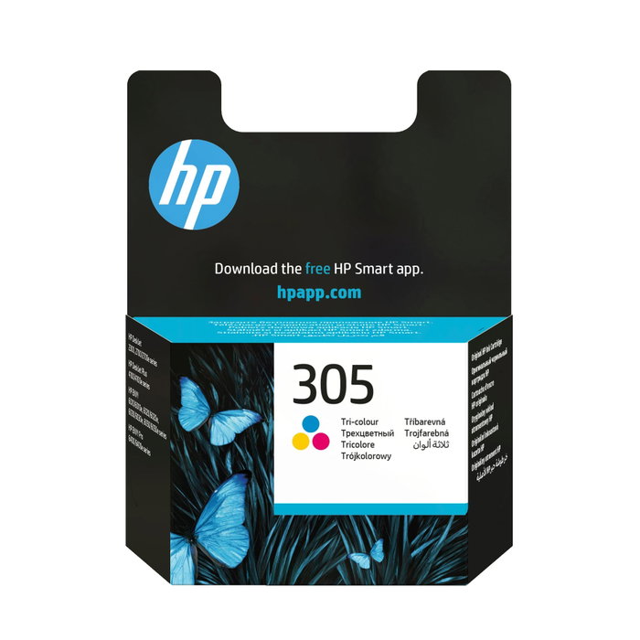 HP Cartouche d'encre 305 tricolore authentique (3YM60AE)