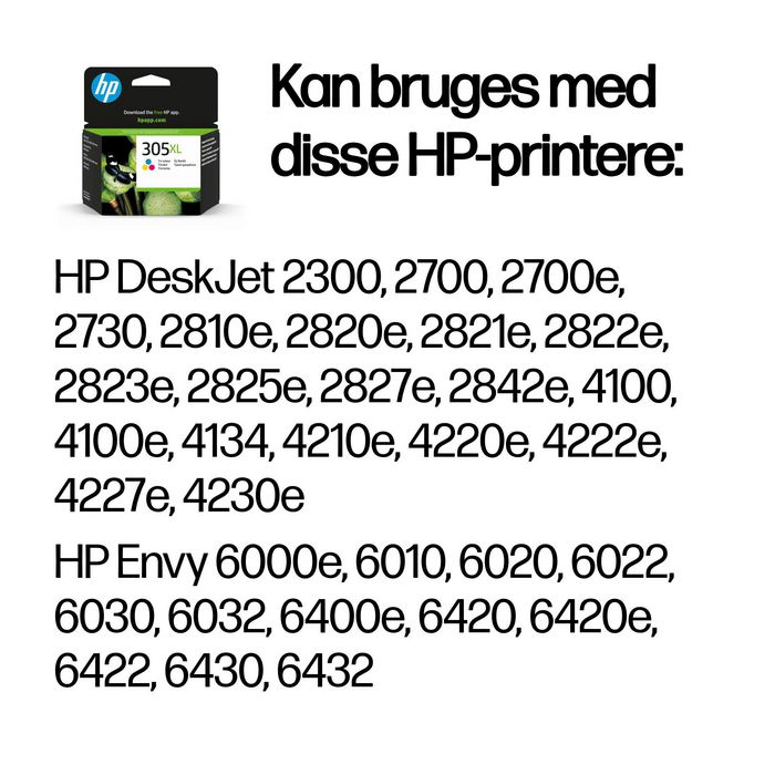 HP Cartouche d'encre 305XL Grande Capacité Authentique Cyan Magenta Jaune - Pack Triple Compatible HP DeskJet 2300 2700 ENVY 6000 6400 HP Cartouche d'encre 305XL Grande Capacité Authentique Cyan Magenta Jaune - Pack Triple Compatible HP DeskJet 2300 2700 ENVY 6000 6400