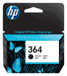 HP 364 Cartouche d'encre noire noire originale CB316EE