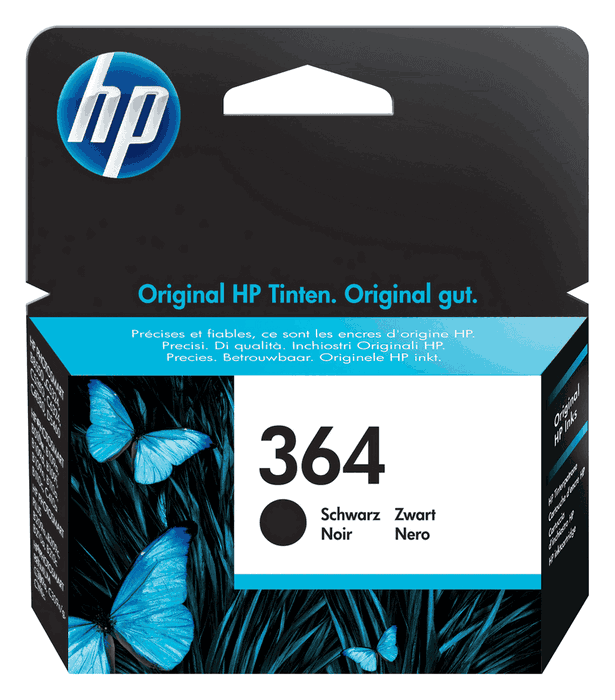 HP Cartouche d'encre noire 364 (CB316EE) présenté pour DeskJet 3070A et Photosmart 5525/6525