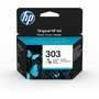 HP Cartouche d'encre 303 Trois Couleurs (T6N01AE)