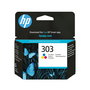 HP Cartouche d'encre originale HP 303 - Pack de 3 couleurs (Cyan, Magenta, Jaune) - Compatible ENVY 6200, 7134, 7800, 7900e, Tango X