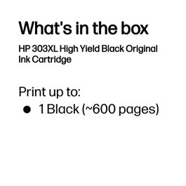 HP Cartouche d'encre 303XL Noir