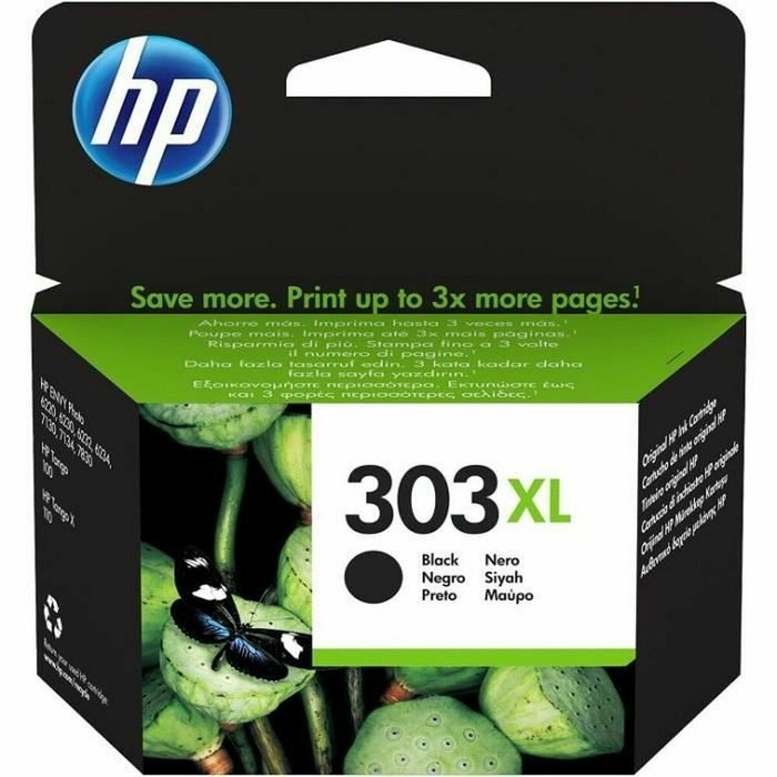 HP Cartouche d'encre 303XL noire grande capacité (T6N04AE) de type original HP Cartouche d'encre 303XL noire grande capacité (T6N04AE) de type original