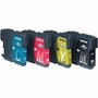 Brother Multipack de cartouches d'encre LC-1100HY Haute Capacité (BK/C/M/Y) de 4 unités