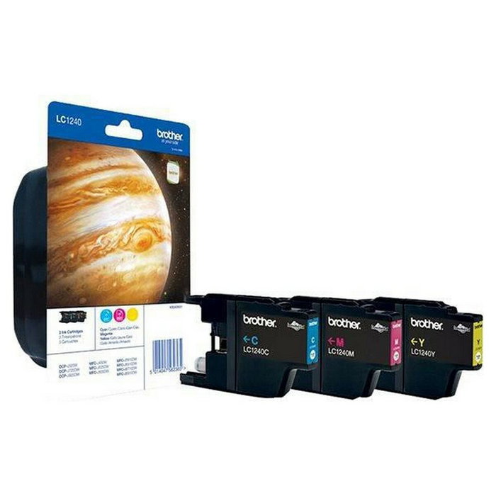 Brother Multipack de cartouches d'encre LC-1240 XL (Cyan, Magenta, Jaune)
