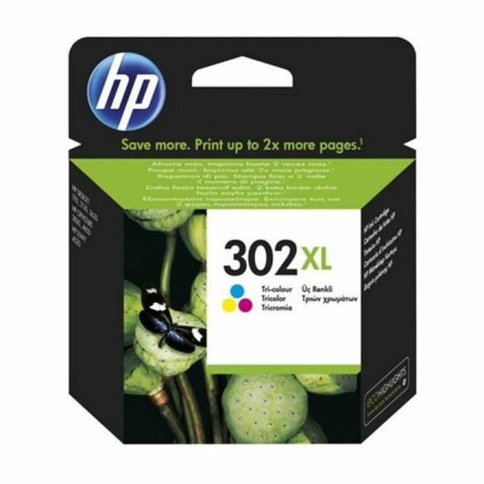 HP 302XL Cartouche d'encre trois couleurs grande capacité (F6U67AE) de haute capacité HP 302XL Cartouche d'encre trois couleurs grande capacité (F6U67AE) de haute capacité