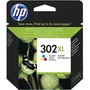 HP Cartouche d'encre 3 couleurs haute capacité 302XL authentique (F6U67AE) pour DeskJet 2130/3630, OfficeJet 3830 - HP Instant Ink