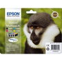 Epson C13T08954010 Multipack 4 Cartouches d'Encre Original Noir Cyan Magenta Jaune pour S20 Sx105