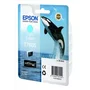 Epson Cartouche d'encre T7605 Cyan clair (C13T76054010) - Grande capacité 25.9ml - Encre Ultra Chrome HD - Pour imprimante Surecolor SC-P600