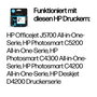 HP 350 Cartouche d'encre noire authentique