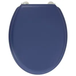 Gelco Abattant WC Dolce Bleu marine - Bois moulé - Charnières inox - GELCO DESIGN