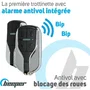 Beeper MAX FX10-G2-8 Trottinette Électrique 500W 48V 8Ah, 10 Pouces avec Alarme, Klaxon et Feux LED