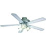 Farelek Ventilateur de plafond réversible BALEARES Ø 132 cm, blanc