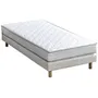 Deko Dream Matelas Kiva 90 x 200 cm - Mousse polyuréthane 16 cm d'épaisseur, confort ferme, densité 30 kg/m3, 5 zones de confort, coutil microfibre