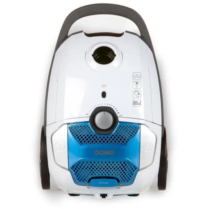Domo DO7291S Aspirateur traîneau avec sac 3L, 700W, aspiration réglable, brosse Deep Clean, tube télescopique, 68 dB