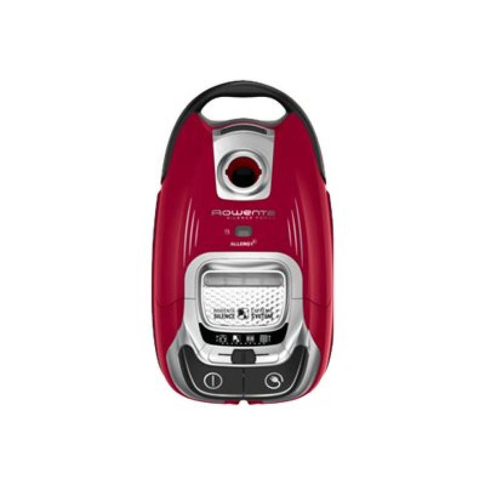 Rowenta RO7473CH Aspirateur Silence Force Allergy+, rouge