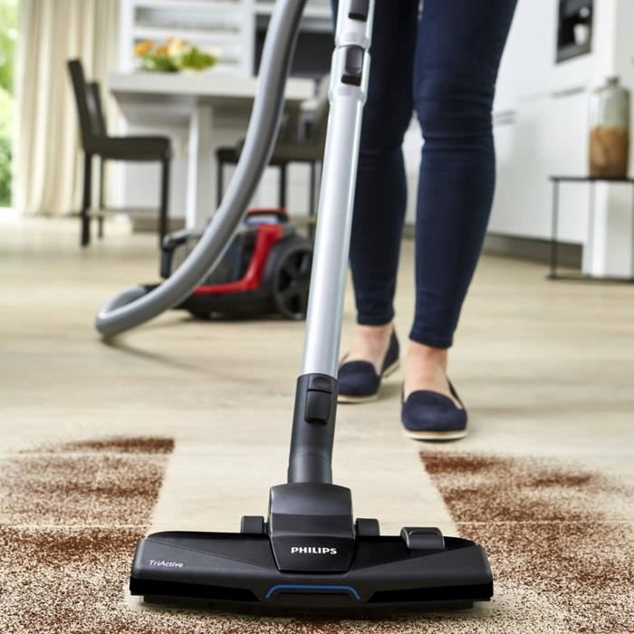 Philips FC9729/09 Série 7000 PowerPro Expert - Aspirateur sans sac Rouge et Noir