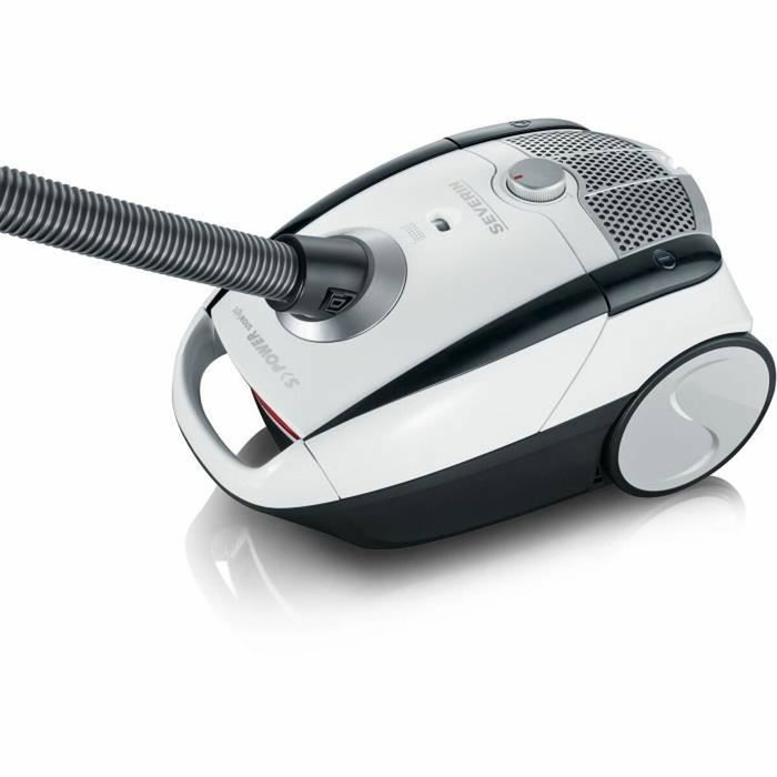 Severin BC7035 Aspirateur avec sac, 800W, Blanc