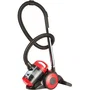 Oceanic VC10RBAX2 - Aspirateur traîneau sans sac, 700 W, 80 dB, filtre HEPA lavable, 3 L, couleur rouge - Avec 2 brosses