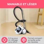 Oceanic Aspirateur traîneau sans sac VC10WBAX2 Blanc 700W, filtre HEPA lavable, capacité 3L pour un intérieur propre
