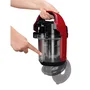 Bosch Aspirateur sans sac Cleann'n BGC05AAA2 Rouge - 78 dB - 28 kWh/an - Filtre HEPA - Brosse universelle et parquet - Capacité 1,5 L