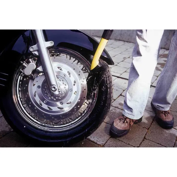 Kärcher Brosse spéciale jantes en nylon pour nettoyeur haute pression série K2 à K7 - Accessoire jaune et noir - 421 x 101 x 80 mm