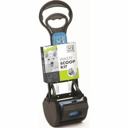 M-PETS Kit pelle à déjection Waste Scoop Kit Noir et bleu