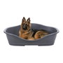 Kerbl Corbeille Sleepers en plastique Gris, 80,5 x 55 x 32 cm