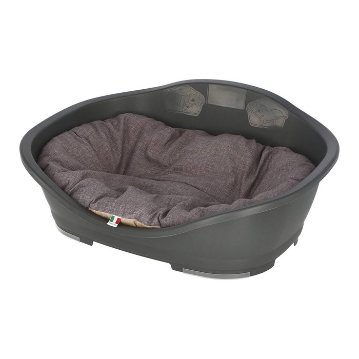 Kerbl Corbeille Sleepers en plastique Gris, 80,5 x 55 x 32 cm Kerbl Corbeille Sleepers en plastique Gris, 80,5 x 55 x 32 cm