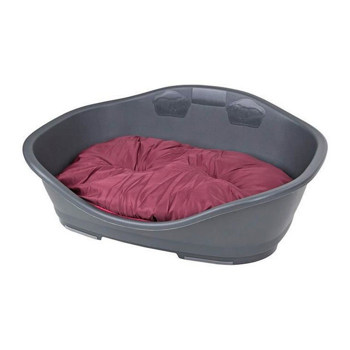 Kerbl Corbeille Sleepers en plastique Gris, 80,5 x 55 x 32 cm Kerbl Corbeille Sleepers en plastique Gris, 80,5 x 55 x 32 cm