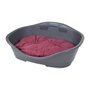 Kerbl Corbeille Sleepers en plastique Gris, 80,5 x 55 x 32 cm