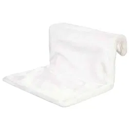 Trixie - Hamac de radiateur pour chat ajustable avec couverture en peluche, lavable machine, dimensions 45 x 24 x 31 cm, couleur blanc