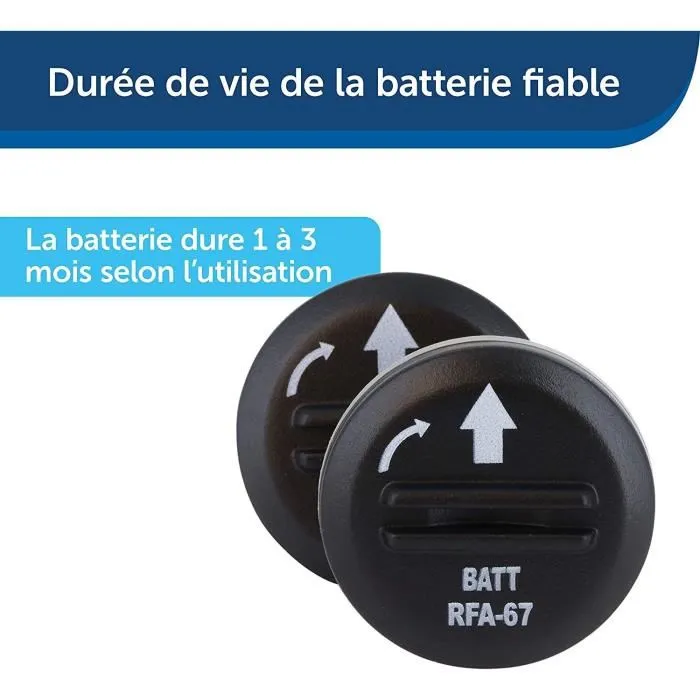 PetSafe Collier anti-aboiement pour chien avec stimulation électrostatique progressive - 6 niveaux de correction et détection vocale