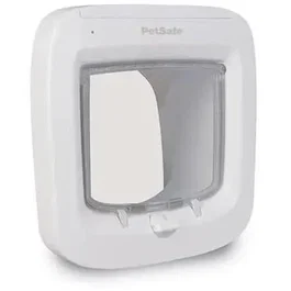 PetSafe PPA19-16145 - Chatière électronique micropuce à piles, système de verrouillage 4 positions, dimensions 22 x 12.2 x 23.9 cm - Pour chats