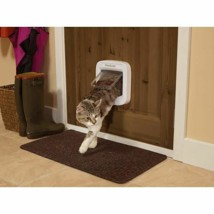 PetSafe Chatière à puce électronique PPA19-16145, Blanc PetSafe Chatière à puce électronique PPA19-16145, Blanc