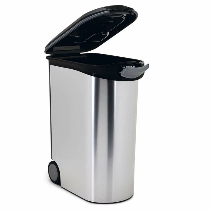 Curver Conteneur à croquettes 54 L Gris aspect métal Curver Conteneur à croquettes 54 L Gris aspect métal