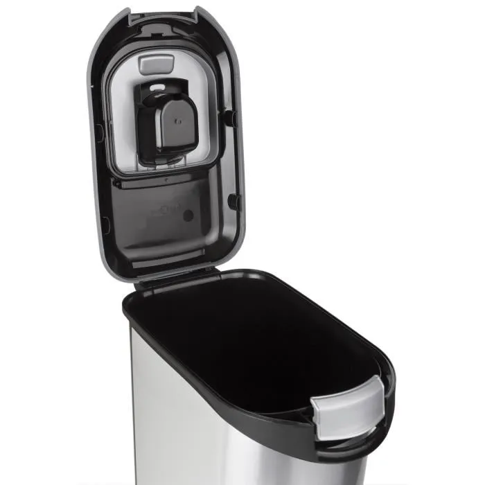 Curver Conteneur à croquettes pour chien 54 L - 20 kg - Fermeture hermétique - Aspect métal gris