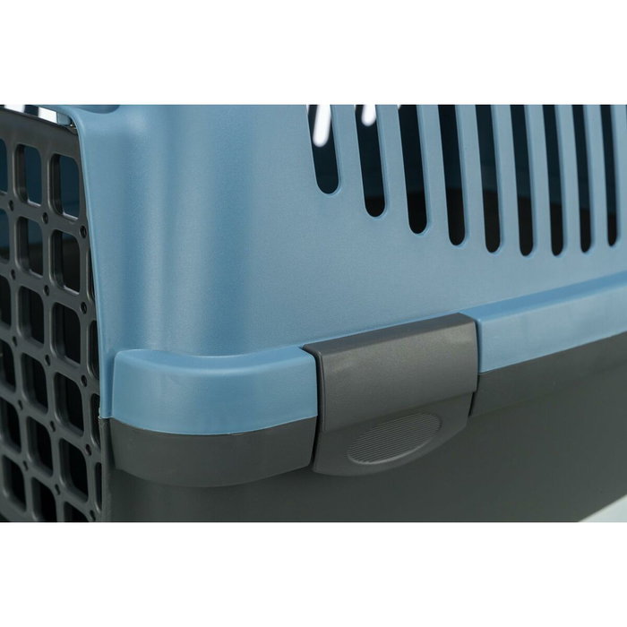 Trixie Box de transport Capri 1 - XS - Gris clair et bleu