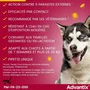 Advantix Solution Antiparasitaire Grande Race 25 à 40 kg, 6 pipettes
