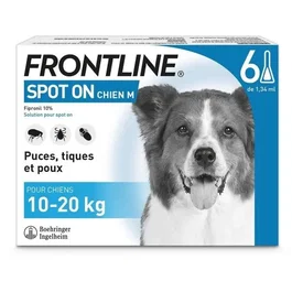 Frontline Spot On pour chien - Taille M - 10-20kg - 6 pipettes own-brand-sku:S7140500