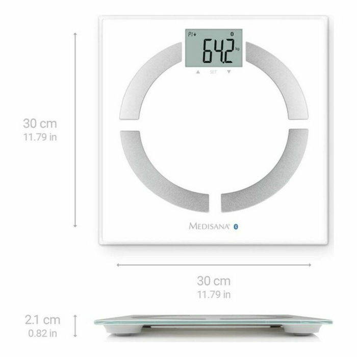Balance Numérique de Salle de Bain Medisana MED 40444 Blanc 180 kg