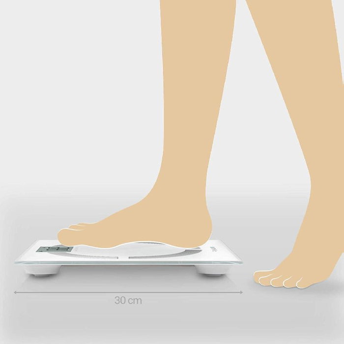 Medisana BS 444 Balance Numérique de Salle de Bain Blanche