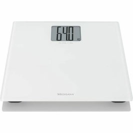 Medisana PS 470 Pèse-personne numérique XL Blanc - Capacité 250 kg - Grand écran LCD - Éteint automatiquement - Sécurité bords arrondis