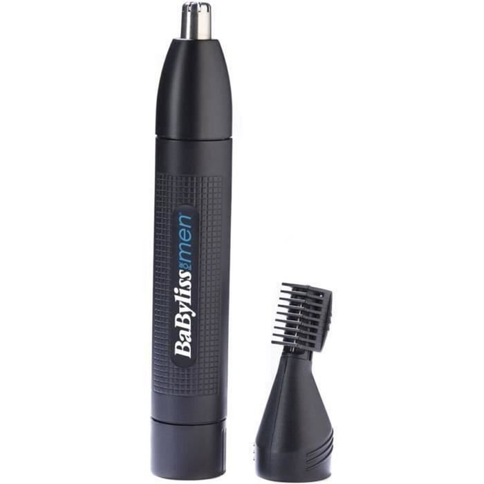 BaByliss Tondeuse nez/oreilles/sourcils E652E Noir