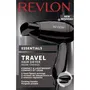 Revlon REV-007 Sèche-cheveux de voyage, 1200 W, 2 vitesses, 2 températures, poignée pliable, bi-tension, embout détachable