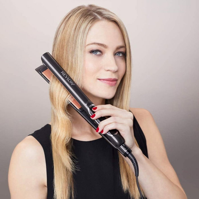Revlon Salon Straight Copper Smooth Styler RVST2175E - Lisseur en Céramique XL Revlon Salon Straight Copper Smooth Styler RVST2175E - Lisseur en Céramique XL